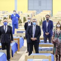 Así fueron los sofisticados looks de Fabiola Yáñez en su visita a Formosa