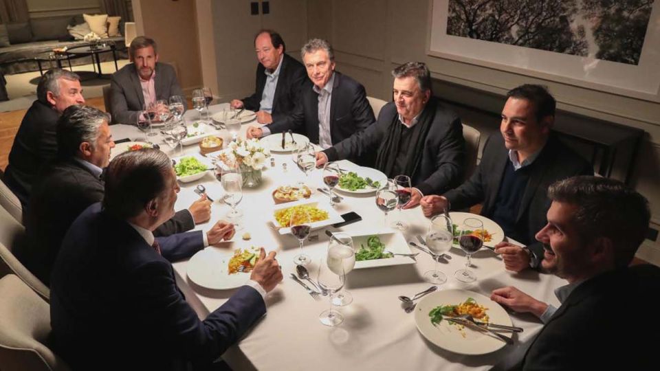 Mauricio Macri con Radicales