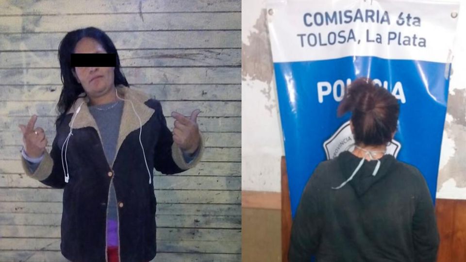Patricia Alejandra Domínguez tiene 38 años y fue detenida a pocos metros de la casa de la jubilada.