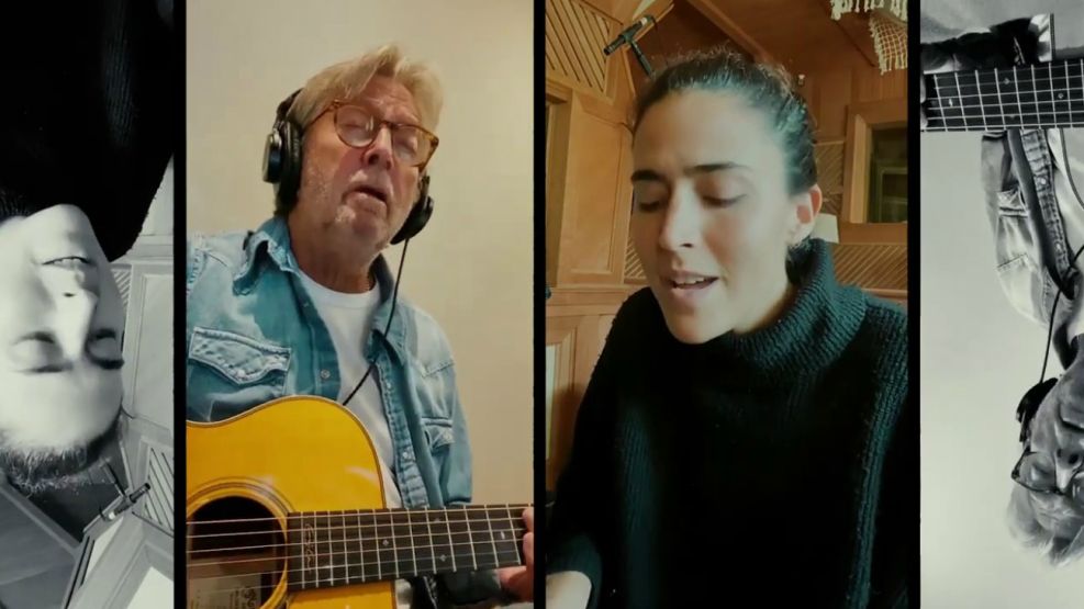 Eric Clapton canta con Maro en cuarentena