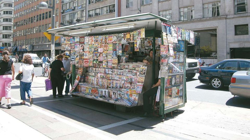 kiosco de diarios