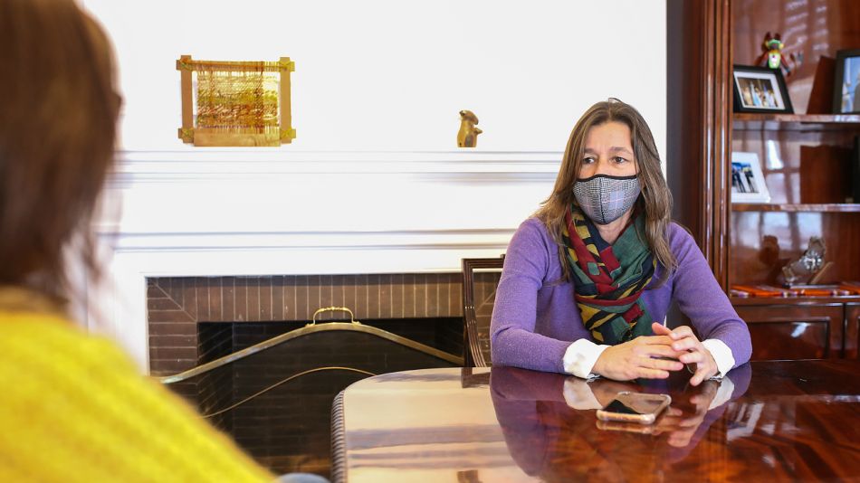 Sabina Frederic, ministra.