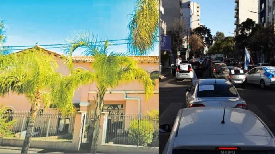 BROTE. De los cinco testimonios receptados al personal que se desempeñaba en la residencia, cuatro son portadoras de Covid-19./APOYO. La marcha en respaldo a los médicos fué multitudinaria.