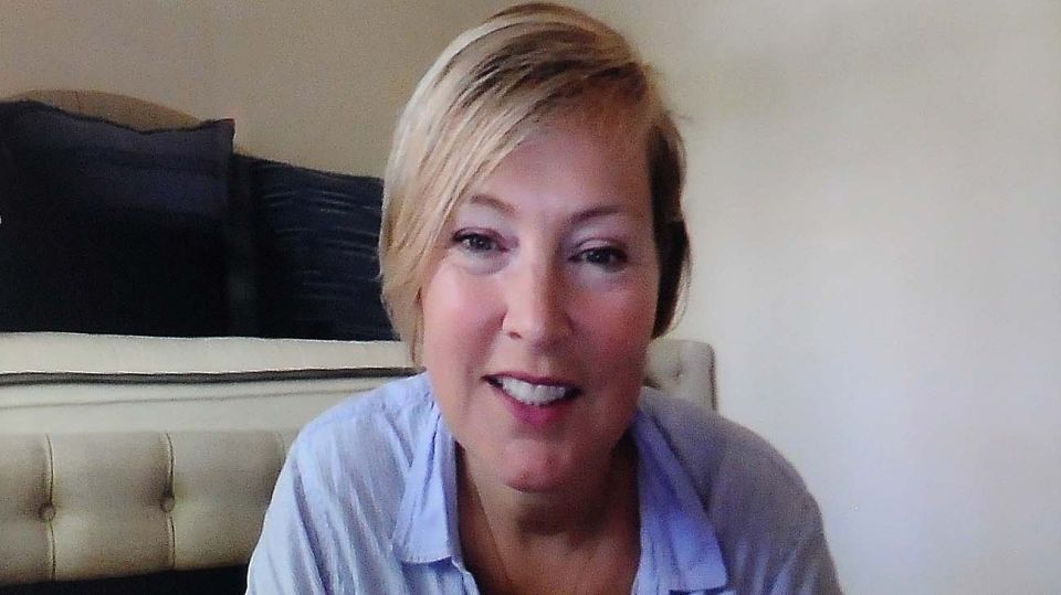 Gillian Tett, en la entrevista con Jorge Fontevecchia.