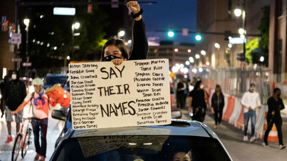 Incidentes durante las protestas en Estados Unidos por el crimen de George Floyd.