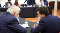 De Pedro y Ginés, reunidos con autoridades 20200601