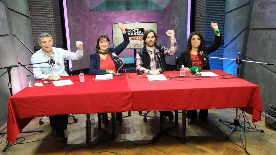 El Frente de Izquierda y de Trabajadores Unidad se moviliza