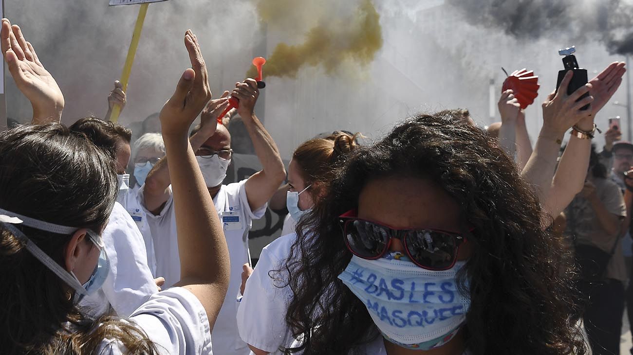 PROTESTAS EN FRANCIA