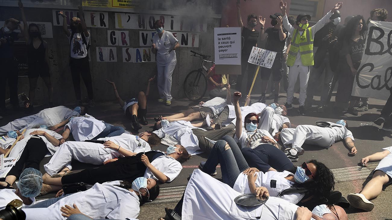 PROTESTAS EN FRANCIA