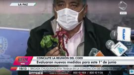El ministro de Obras Públicas, Iván Arias