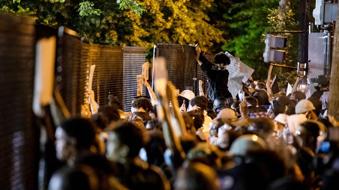 Las protestas en Estados Unidos.