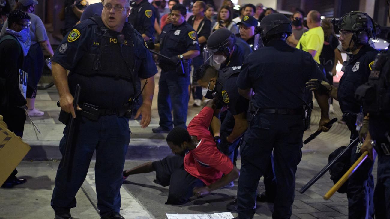 Las protestas en Estados Unidos.