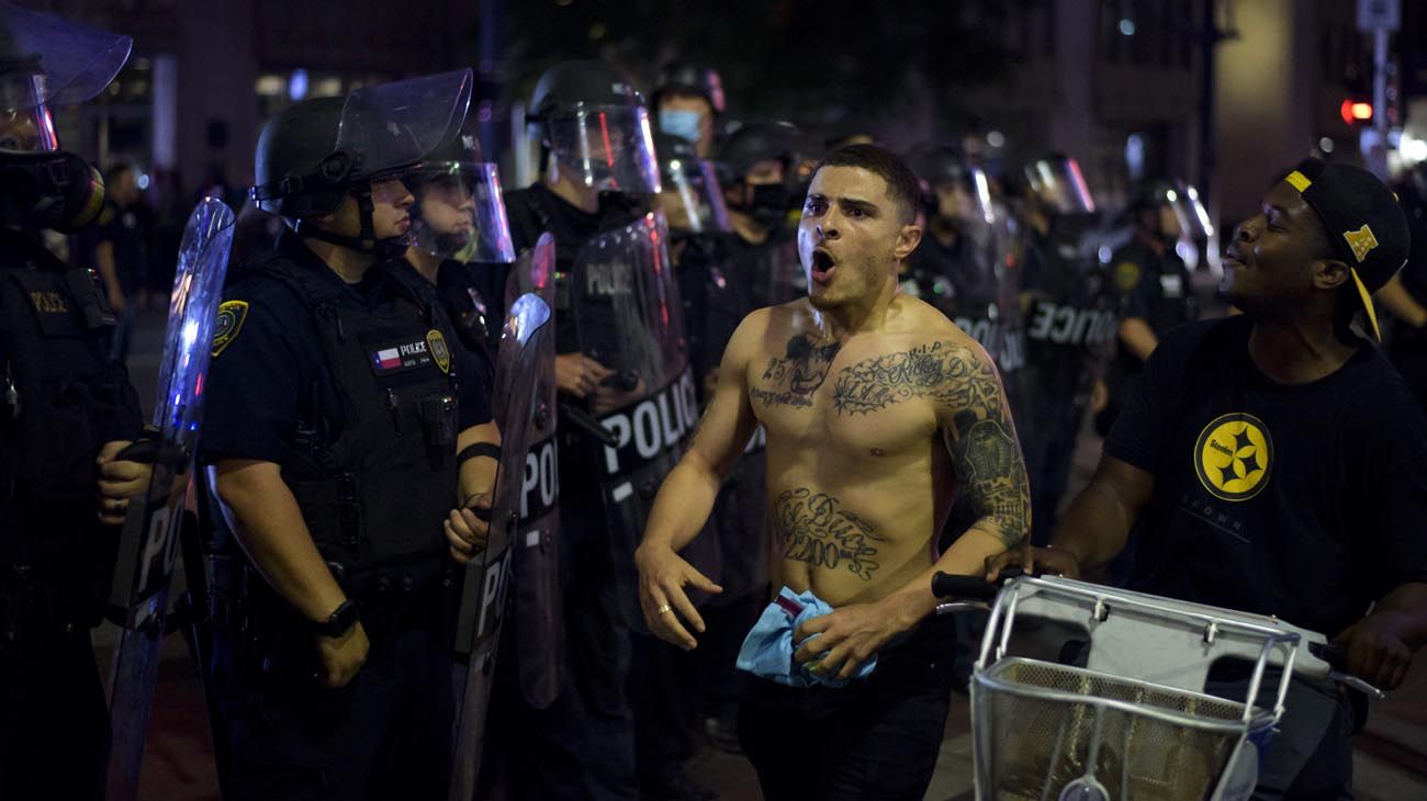 Las protestas en Estados Unidos.