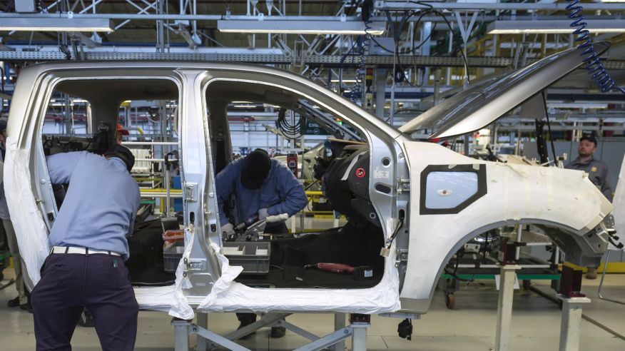 La producción automotriz nacional cayó 84 por ciento en mayo