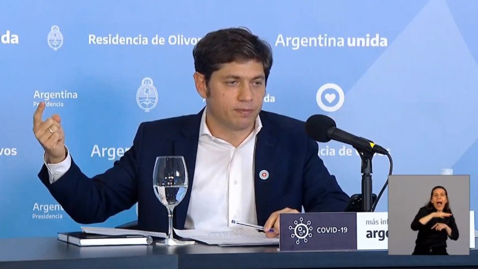 El gobernador de la Provincia de Buenos Aires, Axel Kicillof