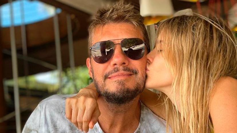 Guillermina Valdés y Marcelo Tinelli