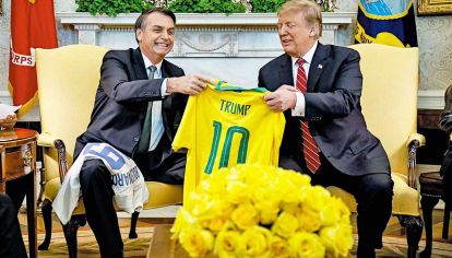 Negacionistas. Donald Trump y Jair Bolsonaro tienen políticas ambientales coherentes con su mirada económica y su ideología.