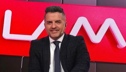 Ángel de Brito en el estudio de LAM