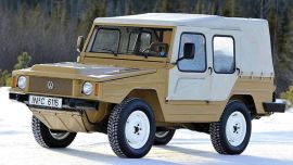 El Volkswagen Iltis se fabricó entre fines de los 70 y buena parte de los 80.