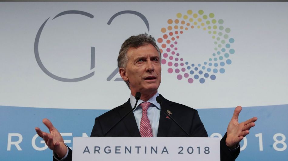 G20 Mauricio Macri Presidencia 20181201