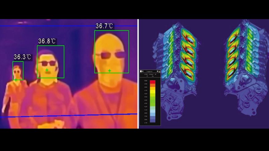 Termografía infrarroja: del uso en autos a la prevención del COVID-19