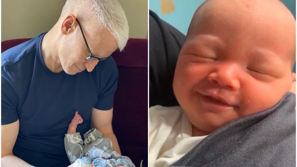 Anderson Cooper y su exnovio presentaron a su hijo
