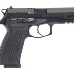 Pistola Bersa Thunder PRO, calibre 9 mm. Una así o una Glock podrían ser las utilizadas en el operativo.