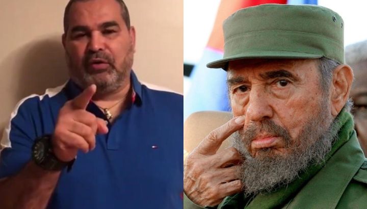 José Luis Chilavert y Fidel Castro