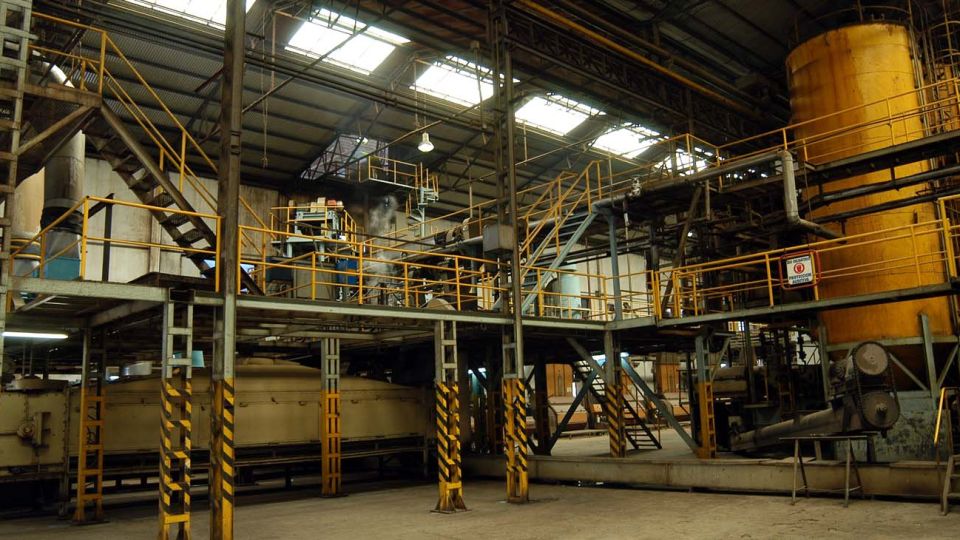 instalaciones de la aceitera Vicentin