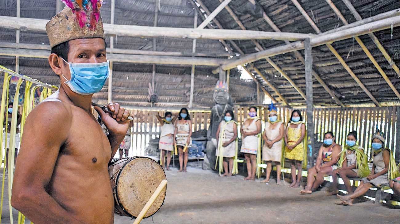 Vulnerables. Los indígenas del Amazonas sufren el embate de la pandemia. La Organización Mundial de la Salud alertó sobre la gravedad de la crisis.