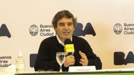 Fernán Quirós, ministro de Salud de la Ciudad de Buenos Aires.