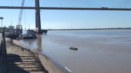 La bajante está causando estragos en la pesca de Rosario.