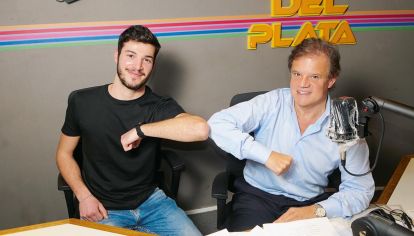 Quique Sacco y el hijo de Perez Volpín comparten trabajo en la radio
