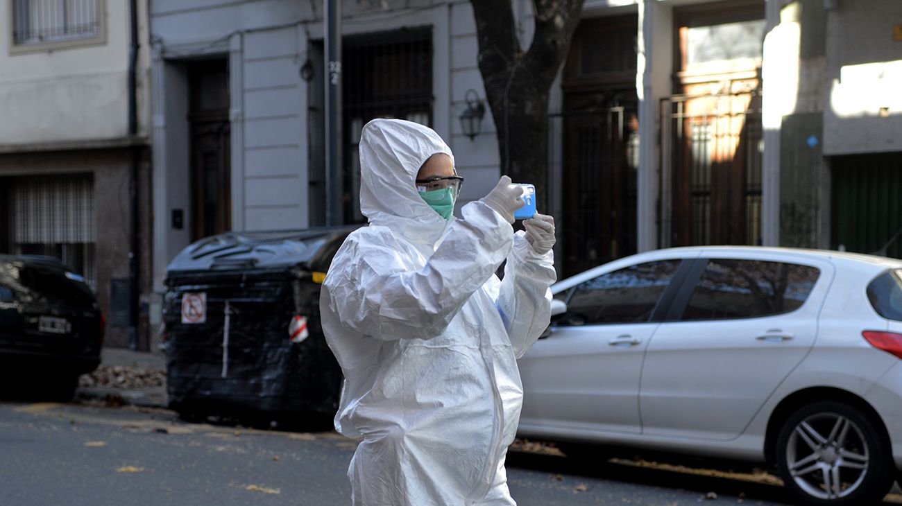 Persona en situación de calle muerta 