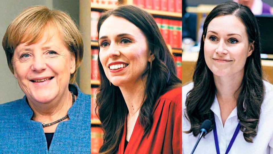 20200614_angela_merkel_alemania_jacinda_ardern_nueva_zelanda_sanna_marin_finlandia_afp_g