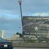 La antigua gigantografía está ubicada en la autopista 101, en la ciudad de San Francisco (Estados Unidos)