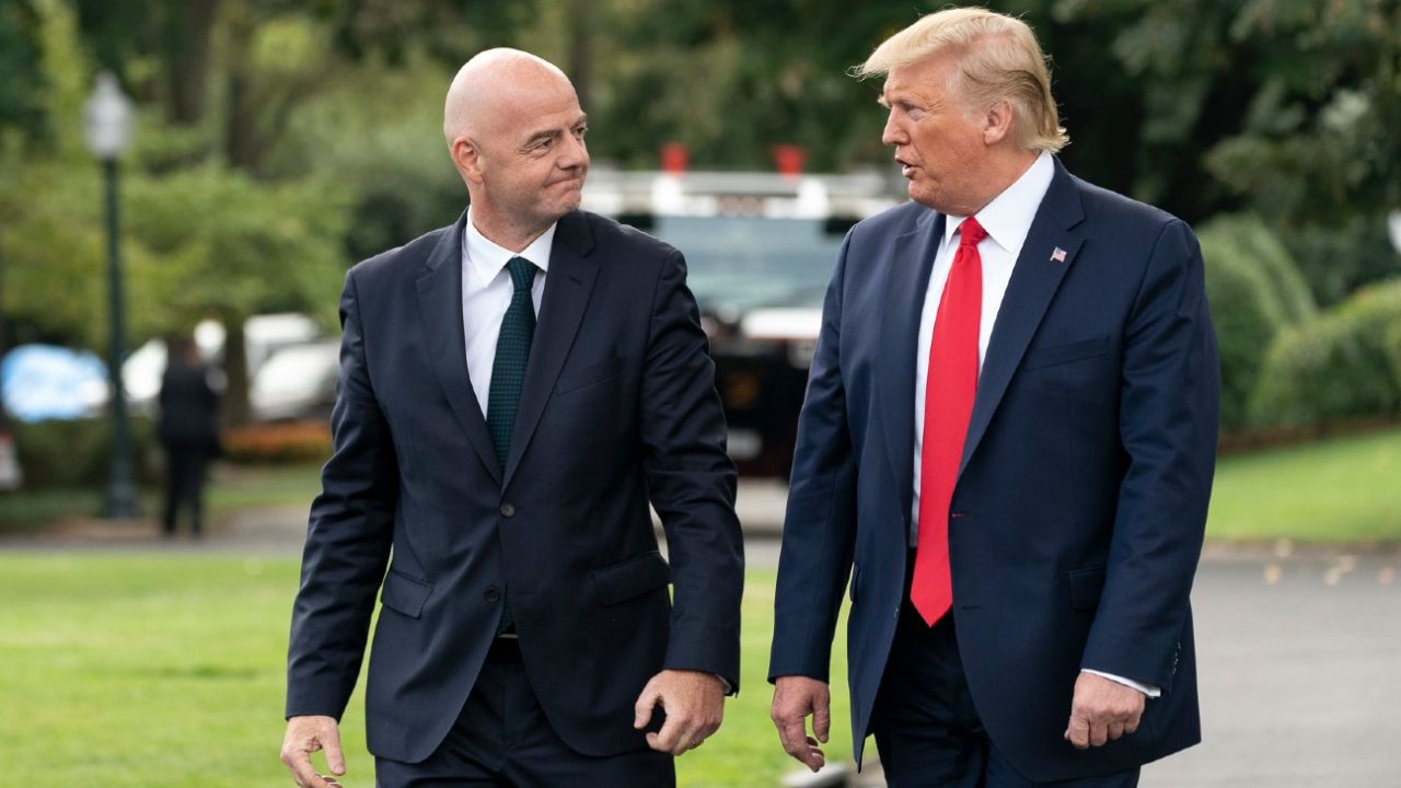 La FIFA le respondió a Trump: "Todos debemos decir no al racismo"