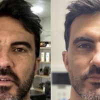 El cambio de look de Fabián Cubero que él mismo se realizó