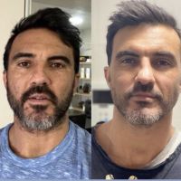 El cambio de look de Fabián Cubero que él mismo se realizó