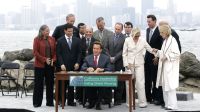 Schwarzenegger And Pataki Sign Global Warming Solutions Act Of 2006