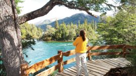 El pasado fin de semana, los primeros visitantes de la zona pudieron disfrutar del PN Los Alerces y de sus hermosas vistas.