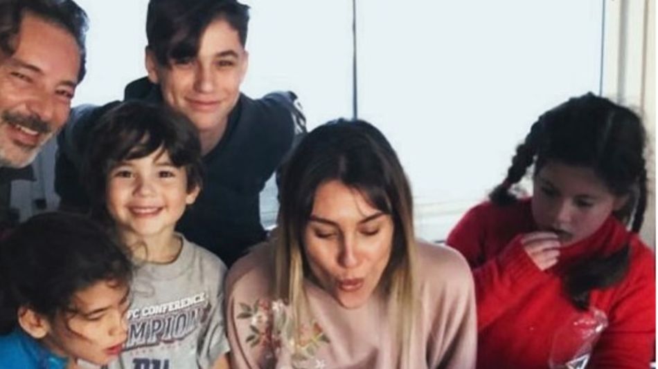 El cumpleaños ensamblado de Paula Morales con las hijas de Fabián Vena