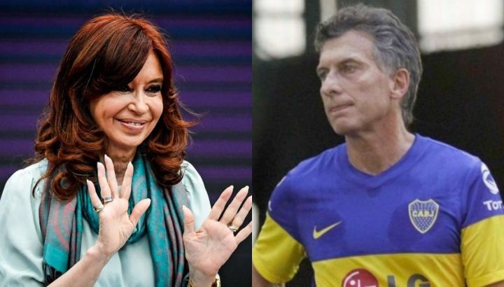 Cristina Kirchner y Mauricio Macri