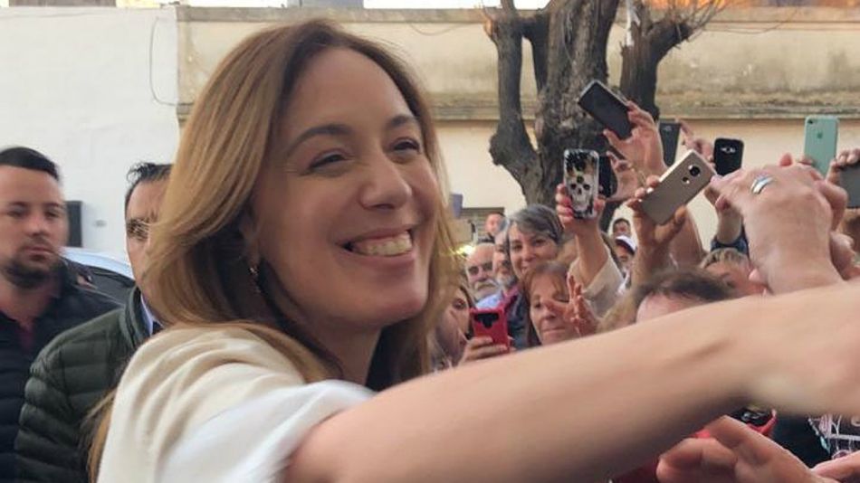La exgobernadora de la provincia de Buenos Aires, María Eugenia Vidal