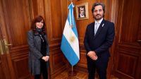 Santiago Cafiero con Cristina 20200618