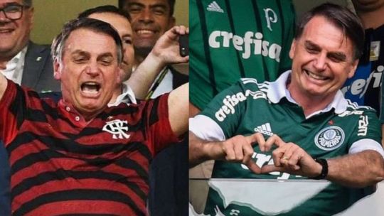 Bolsonaro, presidente de Brasil.