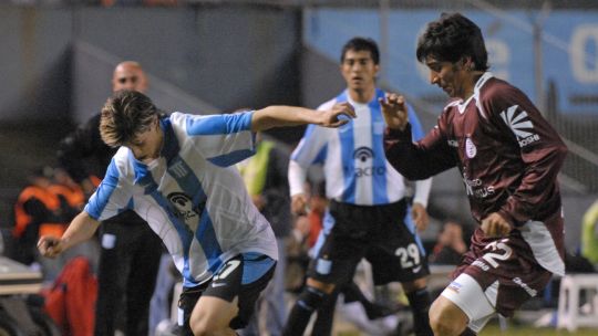 Lihué Prichoda, en sus inicios en Racing. //NA