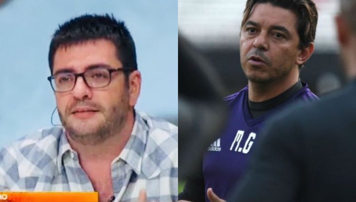 Lucas Beltramo y Marcelo Gallardo