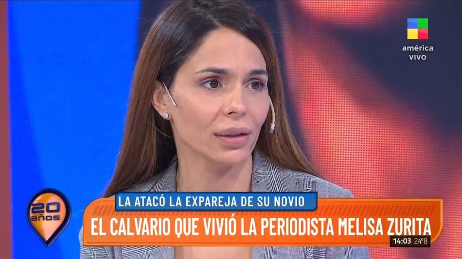 Melisa Zurita sobre el ataque de la ex de su esposo: "Quería matarme primero para que mi hija lo vea"