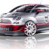 Uno de los bocetos de Abarth firmados por el diseñador argentino Ruben Wainberg.